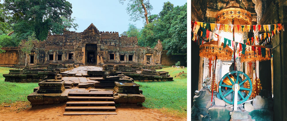 Le cambodge voyage au cambodge visiter le cambodge temples d’angkor angkor wat le bayon angkor thom ta prohm baphuon terrasse du roi lépreux terrasse des éléphants preah kahn banteay kdei cambodia asie voyager au cambodge phnom penh palais royal villages flottants kompong khleang lac tonlé sap siem reap plus beaux spots meilleurs spots plus beaux sites blog voyage vlogtrotter emma vlog trotter blogueuse voyage blogueur voyage que faire que voir au cambodge  vacances au cambodge blog voyage travelblog FAQ préparer son voyage organisation organiser son voyage itinéraire 2 semaines au cambodge  itinéraire 3 semaines au cambodge 10 jours 12 jours 14 jours  immanquables du cambodge best of cambodge plus beaux sites du cambodge vlog incontournables best of cambodge blog voyage vlogtrotter blogueur voyage roadtrip 