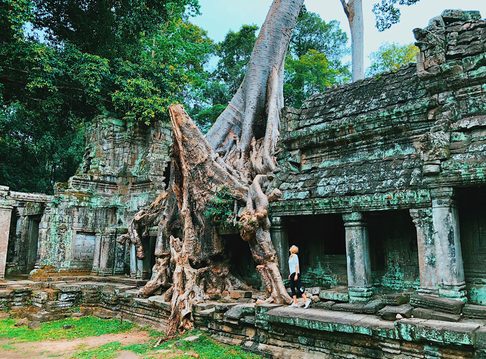 Le cambodge voyage au cambodge visiter le cambodge temples d’angkor angkor wat le bayon angkor thom ta prohm baphuon terrasse du roi lépreux terrasse des éléphants preah kahn banteay kdei cambodia asie voyager au cambodge phnom penh palais royal villages flottants kompong khleang lac tonlé sap siem reap plus beaux spots meilleurs spots plus beaux sites blog voyage vlogtrotter emma vlog trotter blogueuse voyage blogueur voyage que faire que voir au cambodge  vacances au cambodge blog voyage travelblog FAQ préparer son voyage organisation organiser son voyage itinéraire 2 semaines au cambodge  itinéraire 3 semaines au cambodge 10 jours 12 jours 14 jours  immanquables du cambodge best of cambodge plus beaux sites du cambodge vlog incontournables best of cambodge blog voyage vlogtrotter blogueur voyage roadtrip 