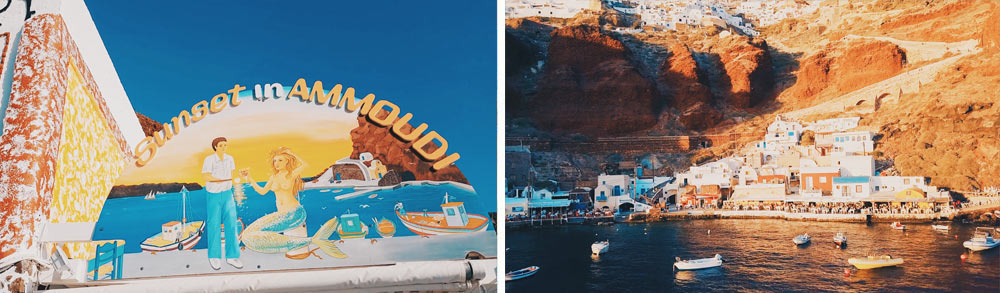 Santorin Grèce Santorini voyager port Amoudi Santorini voyage à santorin vacances santorin grèce grece cyclades iles grecques mer égée santorin milos naxos paros mykonos folegandros blog voyage emma blogueuse voyage emma gattuso emma vlog trotter vlogs vlog santorin milos chora oia fira thira caldeira santorin red beach akrotiri pyrgos megalochori plus belles plages de grèce plus belle chora ios greece europe vacances en grèce voyage dans les cyclades partir en europe canaves oia suites canaves epitome où loger à santorin meilleur hotel santorin vue mer santorin itinéraire cyclades itinéraire santorin que voir que faire à santorin 1 semaine à santorin plus beaux sites plus beaux spots santorin incontournables vlog santorin