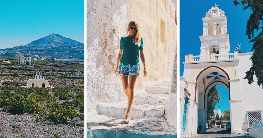 Éviter la foule à santorin visiter santorin hors des sentiers battus éviter tourisme de masse à santorin mer grecque île grecque