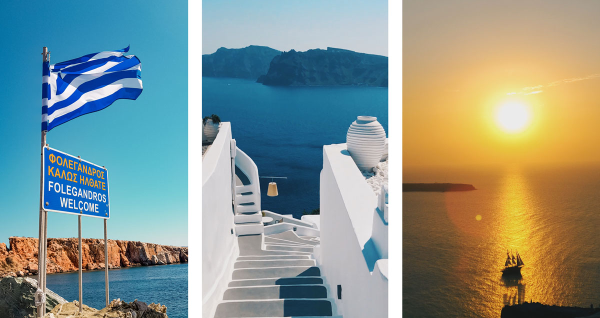 Voyage dans les cyclades îles grecques mer egée visiter la grèce voyager en grece quelle ile choisir ? plus belle île grecque ? santorin naxos paros mykonos folegandros milos syros tinos antiparos donoussa koufonissi sérifos sifnos amorgos ios andros tinos itinéraire cyclades visiter cyclades ferries cyclades louer une voiture blog voyage vlog vlogs grèce santorin milos organiser voyage grèce cyclades